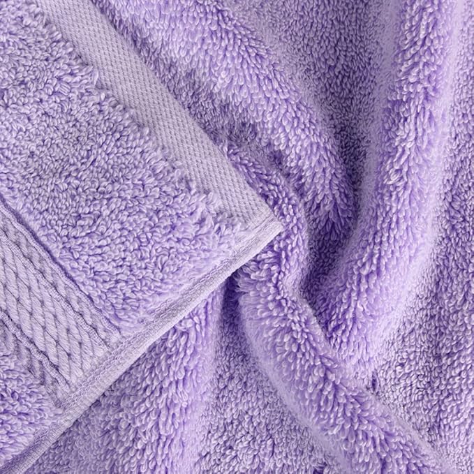 SUPERIOR Egyptian Cotton Pile 3 Piece Towel Set, Includes 1 Bath, 1 Hand