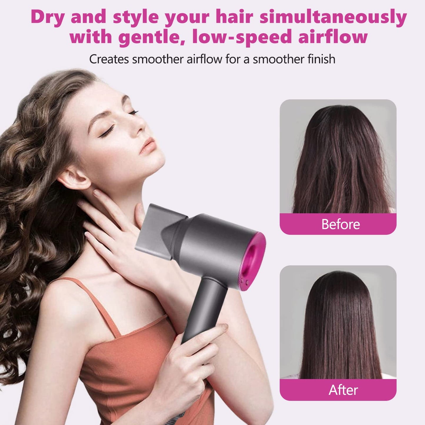 Styling Concentrator Attachement for Dyson Supersonic Hairdryer HD01 /02/03 Replacement 970265-05
