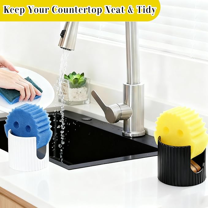 Ceramic Sponge Holder for Kitchen Sink