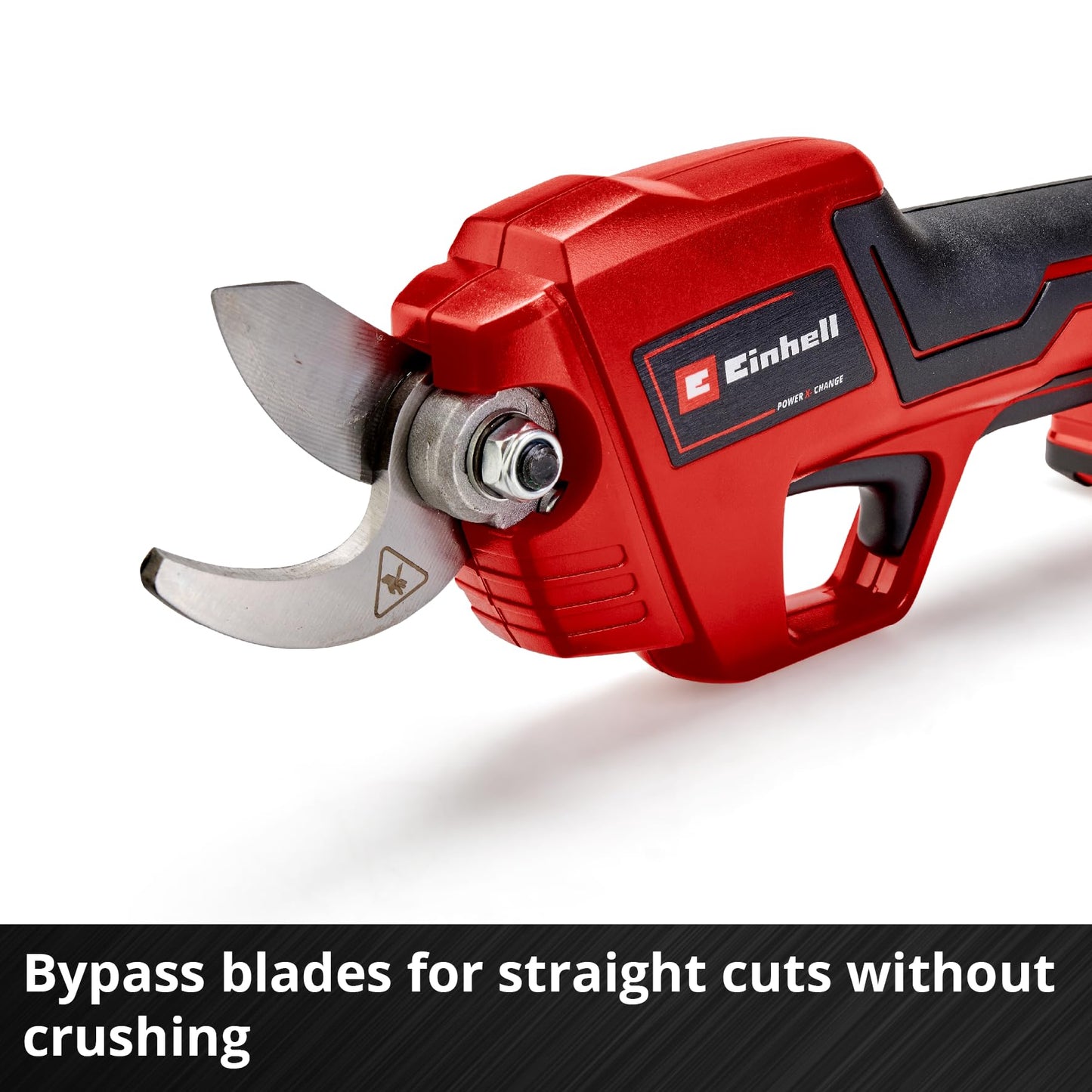 Einhell Power X-Change 18V Cordless Electric Pruning Shears - Motorised Garden Secateurs Heavy Duty Ideal For Arthritic Hands - GE-LS 18 Li-Solo Garden Pruners (Battery Not Included)