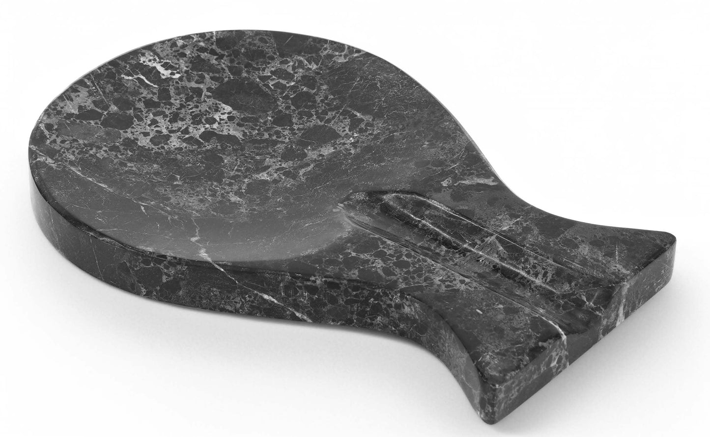 Radicaln Marble Spoon Rest for Stove Top 8" Inches Black Handmade Spoon Holder For Kitchen Utensils, Ideal Heat-Resistant Cooking Utensil Rest, Modern Farmhouse Kitchen Décor