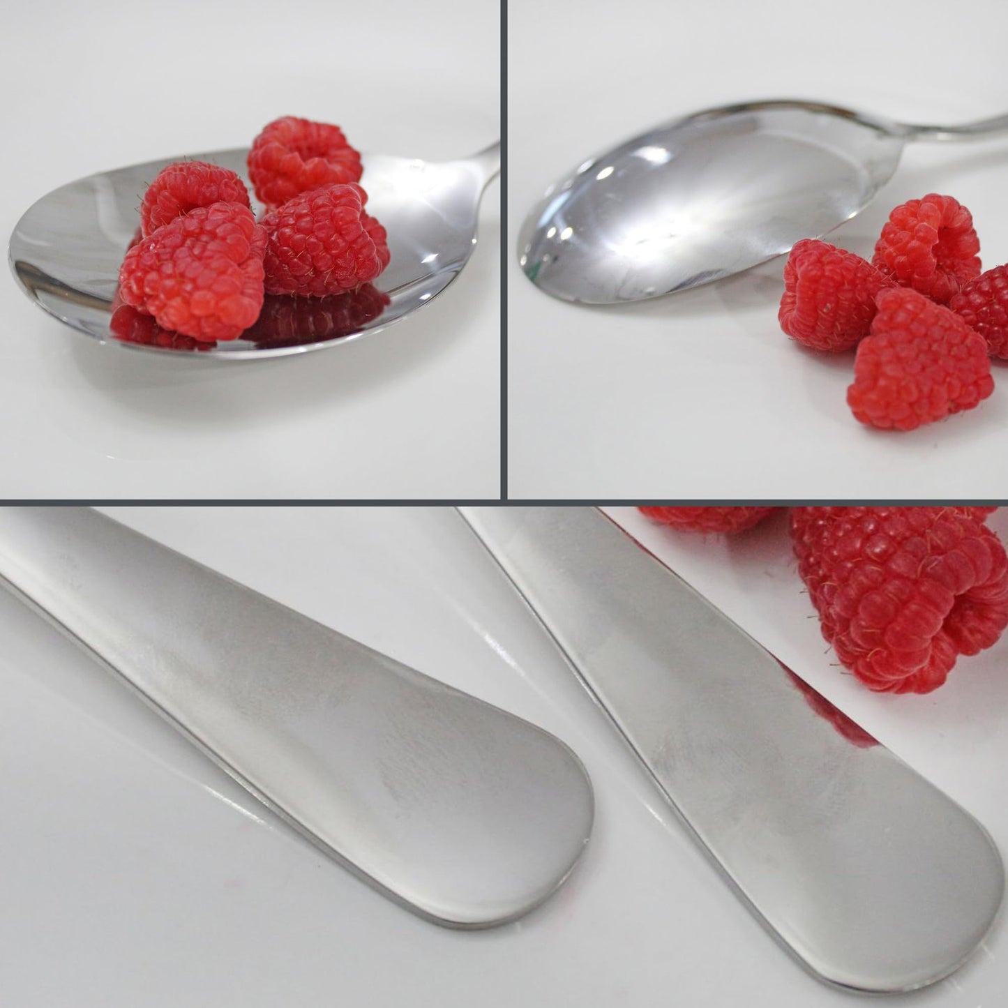 Cornucopia Brands X-Large Stainless Steel Serving Spoons (2-Pack), Buffet & Banquet Style Serving Utensils