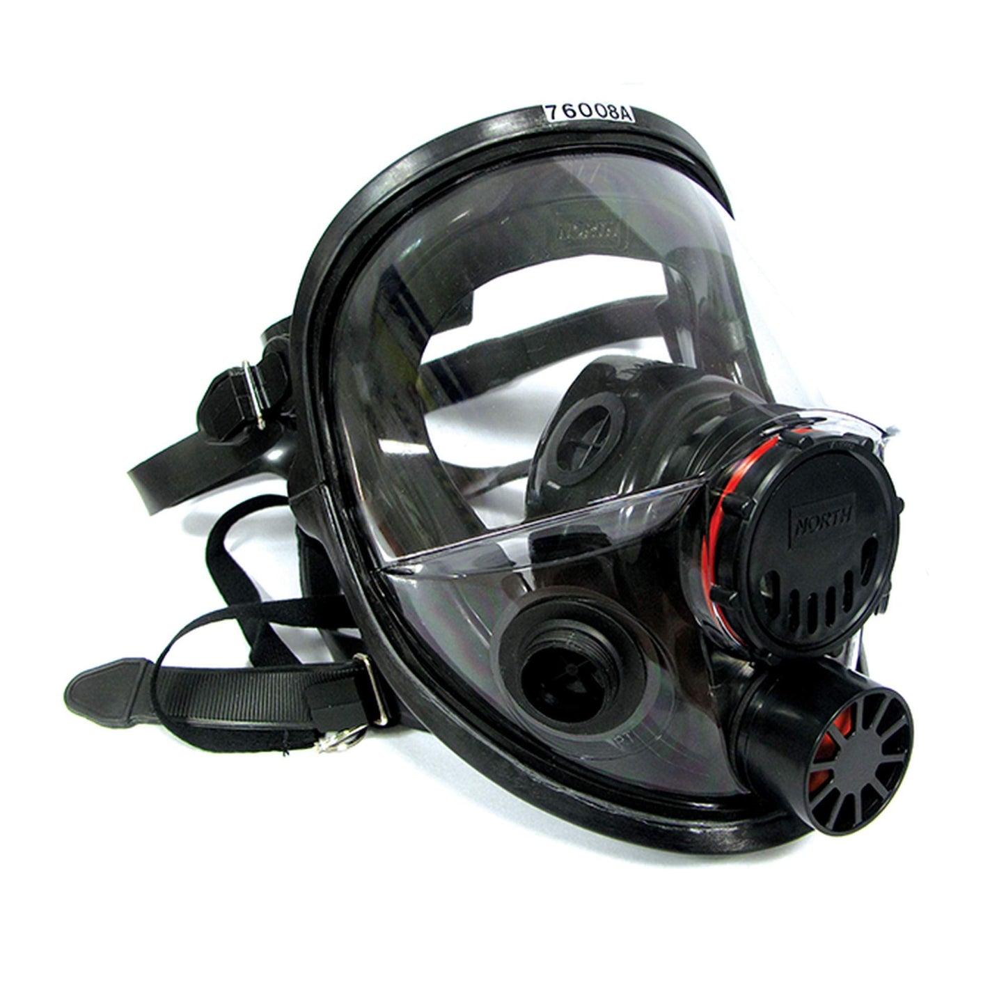NORTH Honeywell North 7600 Series Niosh-Approved Full Facepiece Silicone Respirator, Small (760008AS)