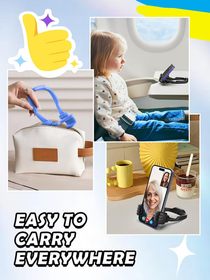 CALDEVER Easter Basket Stuffers for Teens Boys Girls Him Men Ideas: 2 Pack Thumbs Up Lazy Phone Stand Cell Phone Holder Easter Gifts for Kids Teenage Son Her Women Wife Adults Funny Cool Gadgets