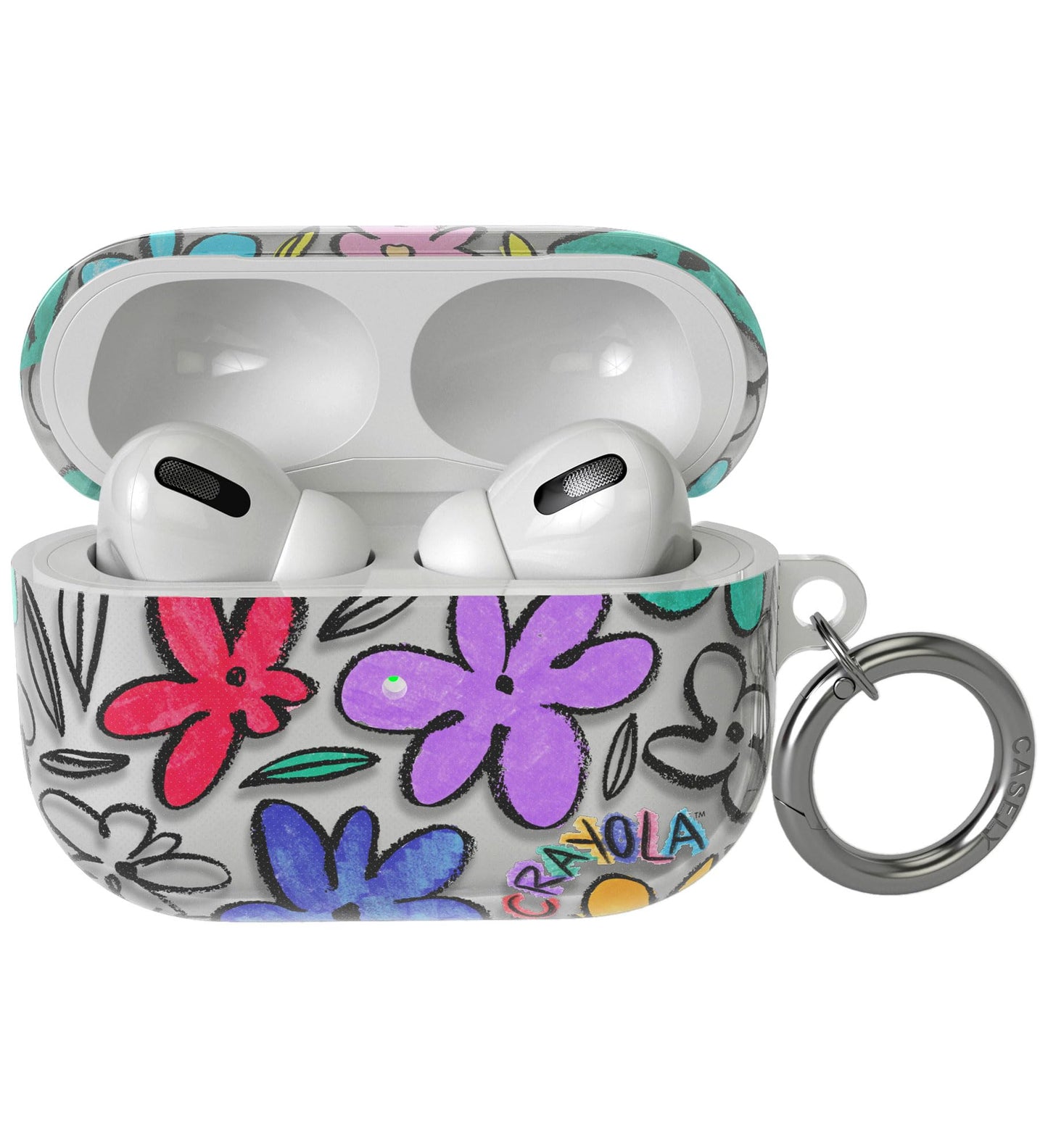 Casely Case Compatible with AirPods Pro 1 | Black AirPods | Compatible Only with AirPods Pro 1