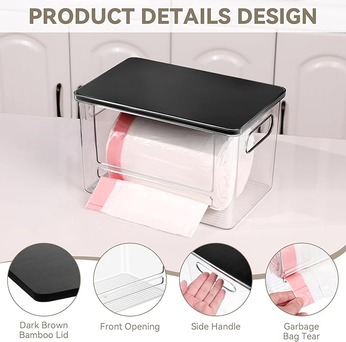 Trash Bag Dispenser, Trash Bag Holder Dispenser