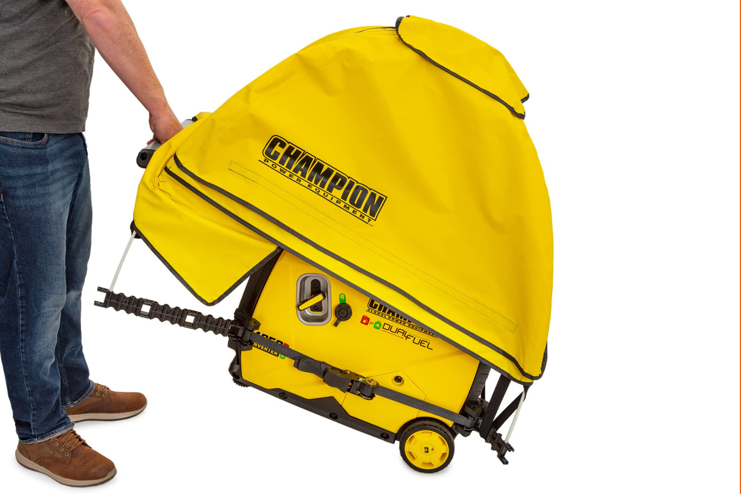 Champion Power Equipment 100603 Storm Shield Severe Weather Inverter Generator Cover by GenTent for 2000 to 8500 Starting Watt Inverters