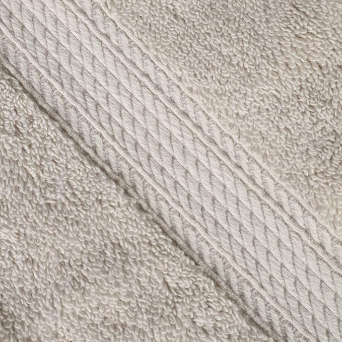 Superior Egyptian Cotton Pile Face Towel/Washcloth Set of 6, Ultra Soft Luxury