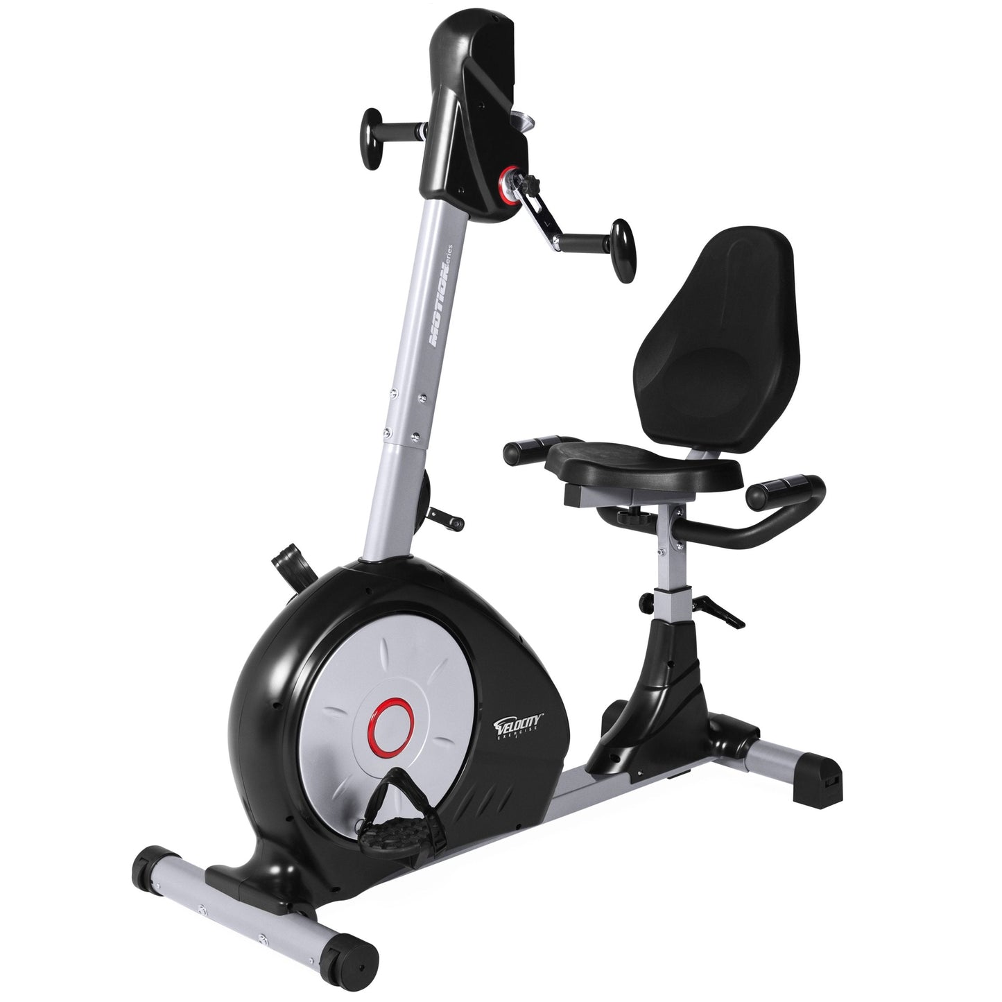 Velocity Exercise Dual Motion Recumbent Bike, Black