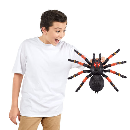 Robo Alive Giant Tarantula by ZURU Battery-Powered Robotic Interactive Electronic Spider That Moves and Crawls, Comes with Web Slime, Prankst Toys for Boys, Kids, Teens