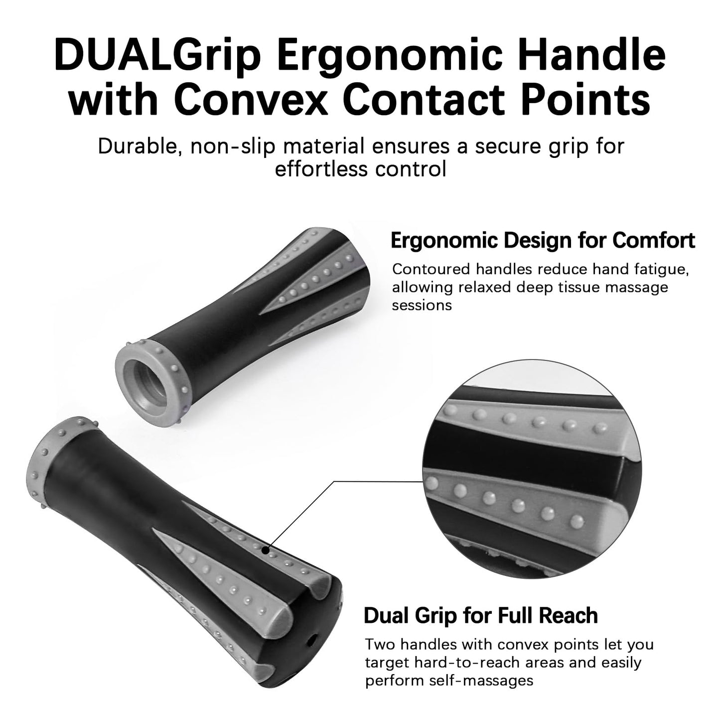 Muscle Roller, Massage Roller Stick for Athletes, Help Reducing Muscle Soreness Cramping Tightness Leg Arms Back Calves Muscle Massager