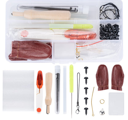 Homewit Needle Felting Starter Kit, 40 Colours Wool Roving Felting Basic Kit, 57 Pcs Felting Needles Parts,Felting Handmade Sewing Craft Kit for Hand Spinning DIY Craft Projects for Beginners Adults