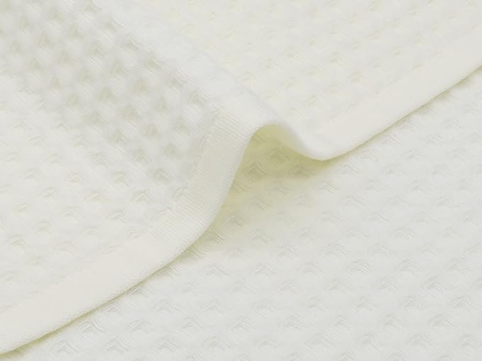 Mia's Dream Premium Cotton Waffle Bathroom Towel Set, 3 Pack Quick Drying
