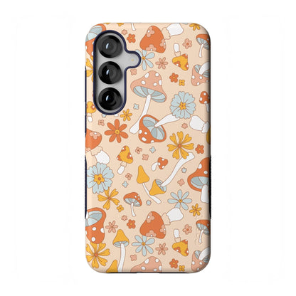 Casely Galaxy S25 Plus Case | Ink & Iris | Vintage Floral | Compatible with MagSafe | Bold Protective Design