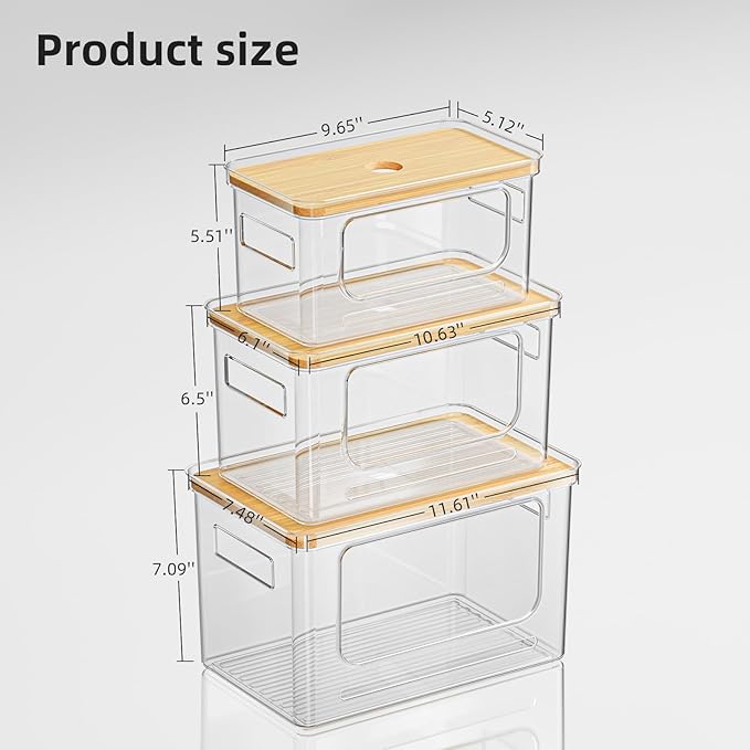 Under Sink Organizer, Plastic Trash Bag Holder Dispenser, Stackable Pantry
