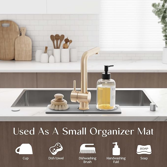 Diatomite Kitchen Faucet Mat