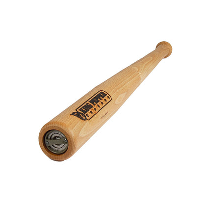 Cole & Mason King Pepper Mill, Wood, Brown, Baseball Bat Style Large Pepper Grinder, 70cm