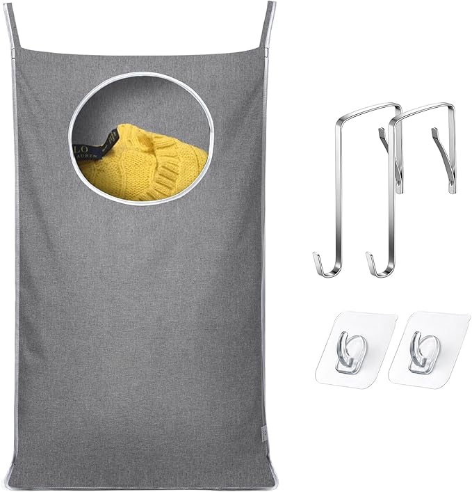 KEEPJOY Hanging Laundry Hamper Bag