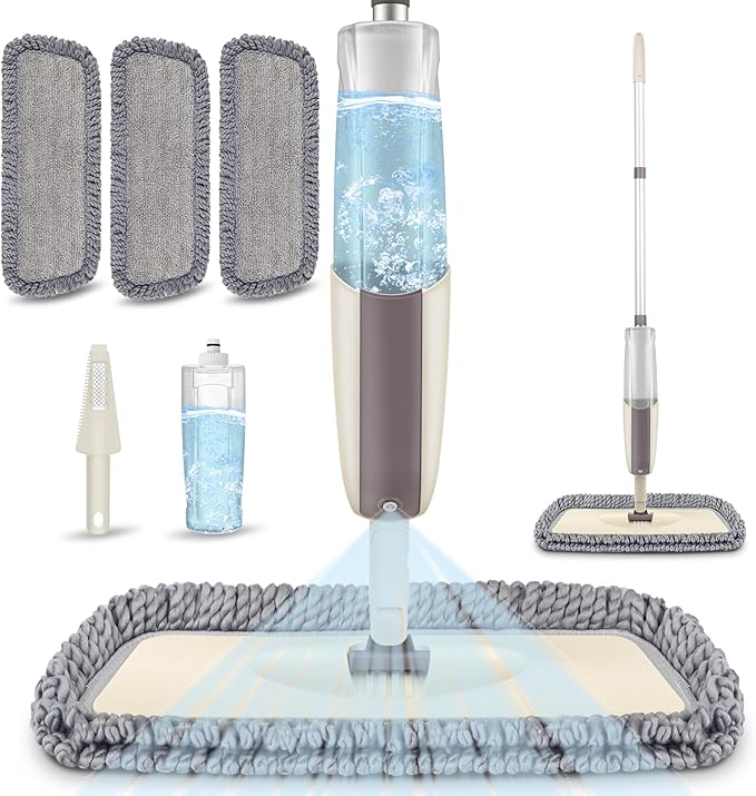 Spray Wet Mops for Hardwood Floor Cleaning