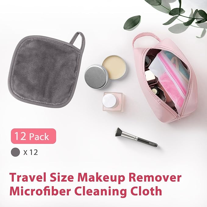 Makeup Remover Cloth, Makeup Remover Pads Microfiber Face Washcloth