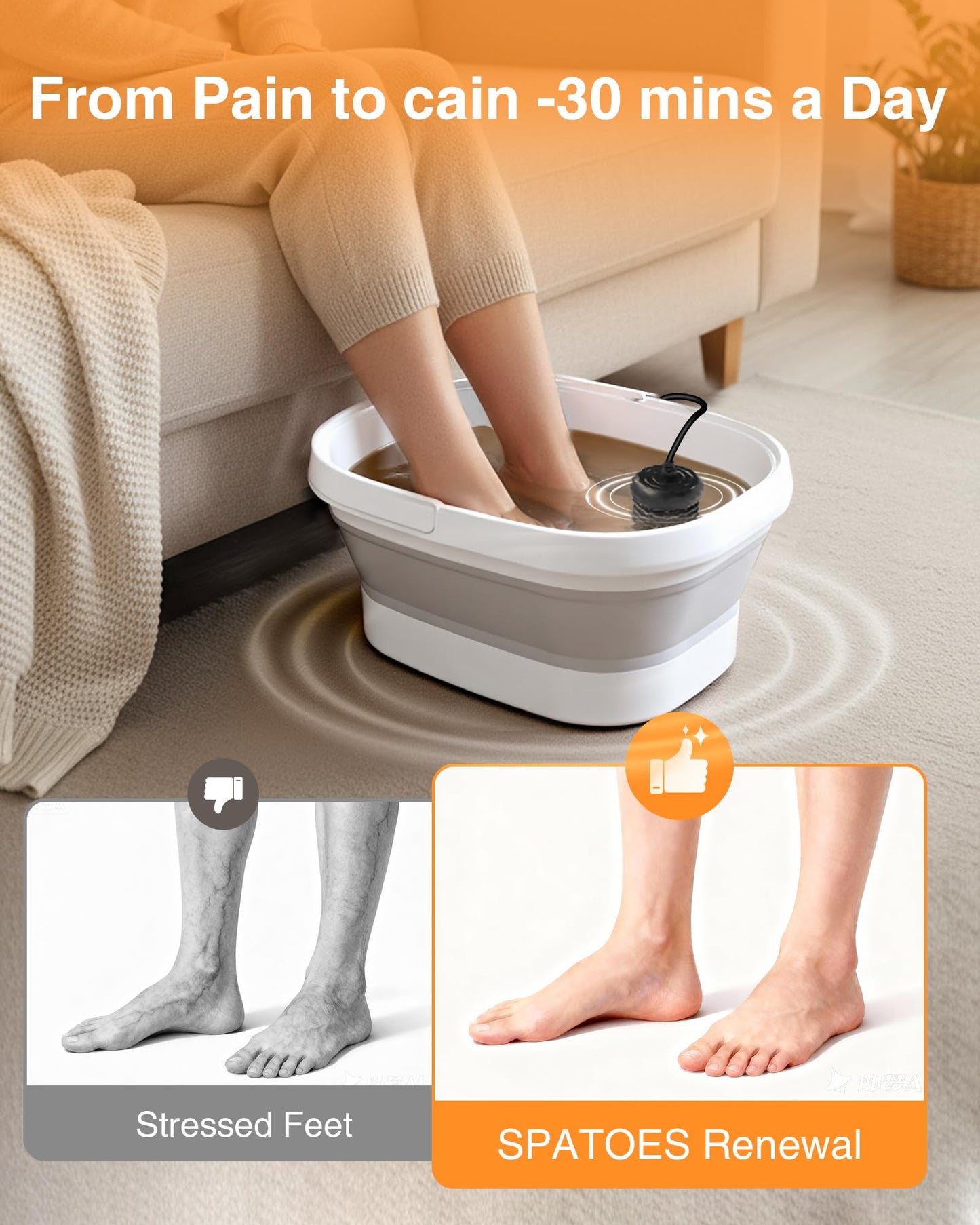 Ionic Foot Detox Machine,Foot Spa at Home detox,Ion Detox Foot Bath Cleanse Machine to Remove Toxins-2 Arrays,80 Disposable Foot Bath Liners,Detox Sea Salt,Upgraded Durable Basin