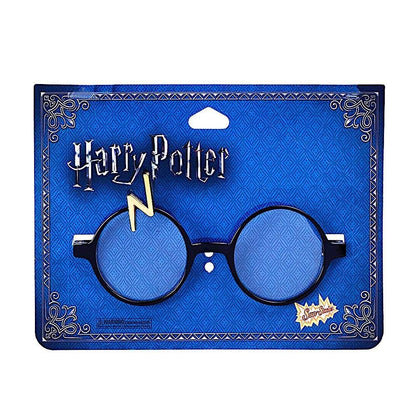 Sun-Staches Official Harry Potter Sunglasses with Lightning Scar | Costume Accessory | UV400 | One Size Fits Most