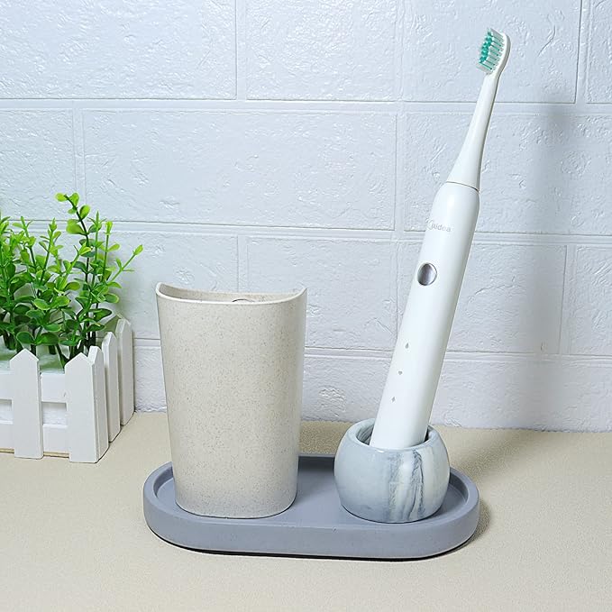 Small Ceramic Electric Toothbrush Holder Stand