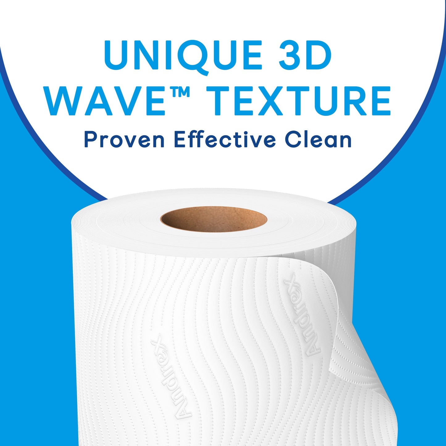Andrex Complete Clean Toilet Roll 36 Rolls (Previously Andrex Classic Clean Toilet Tissue) Unbeatable Toilet Paper with Unique 3D Wave, FSC Certified
