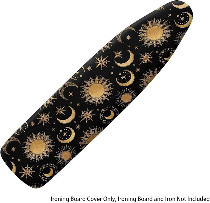 Moon Design Ironing Board Cover and Pad Stretch 15x54 Full Size Thick Heavy
