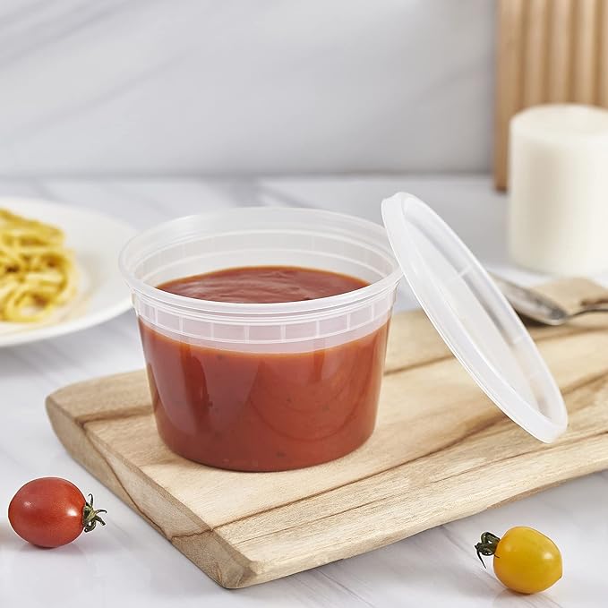 Plastic Deli Food Storage Containers
