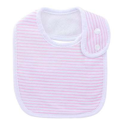 Hakochia Waterproof Baby Bibs Organic Cotton Soft Absorbent Baby Bandana Drool Bibs With Adjustable Snaps for Girls Teething and Drooling 3-36 Months