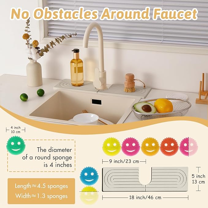 18'' Wider New Upgrade Faucet Mat