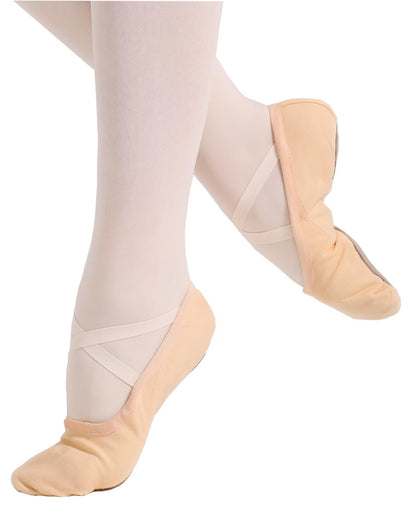 Classic Canvas Ballet Dance Shoes Ballet Slippers for Girls Kids Women (Pink, 39EU)(Size: 6 UK)