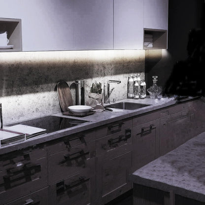 (4000K) - Amagle LED Dual Mode Motion Night Light, Flexible LED Strip with Motion Sensor Closet Light for Bedroom Cabinet, Nature White (4000K) (4 AAA Batteries Operated, Not Included)