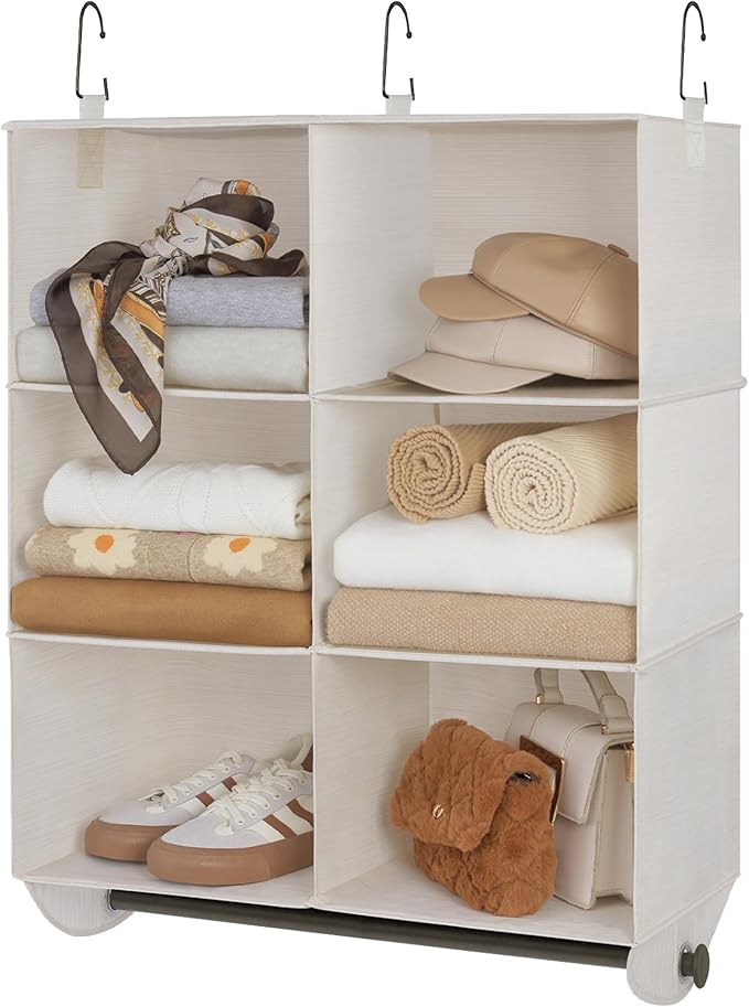 StorageWorks Hanging Closet Organizer