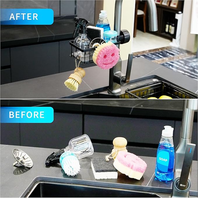 Sponge Holder for Kitchen Sink Smiley Face Sponge Holder Over Faucet