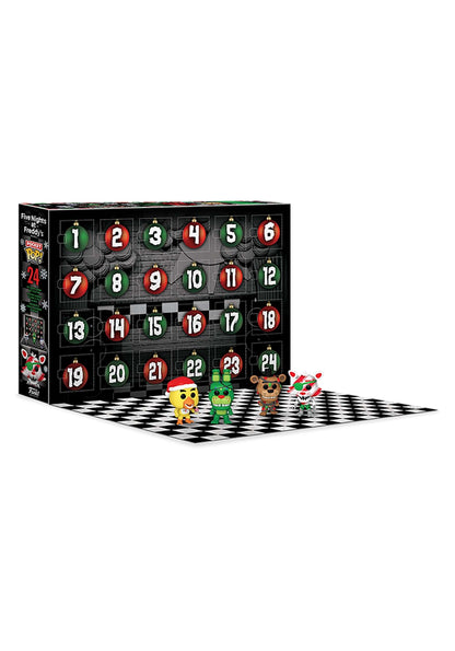 Funko Advent Calendar: Five Nights At Freddy's (FNAF) 2023 - 24 Days Of Surprise - Collectable Vinyl Mini Figures - Mystery Box - Gift Idea