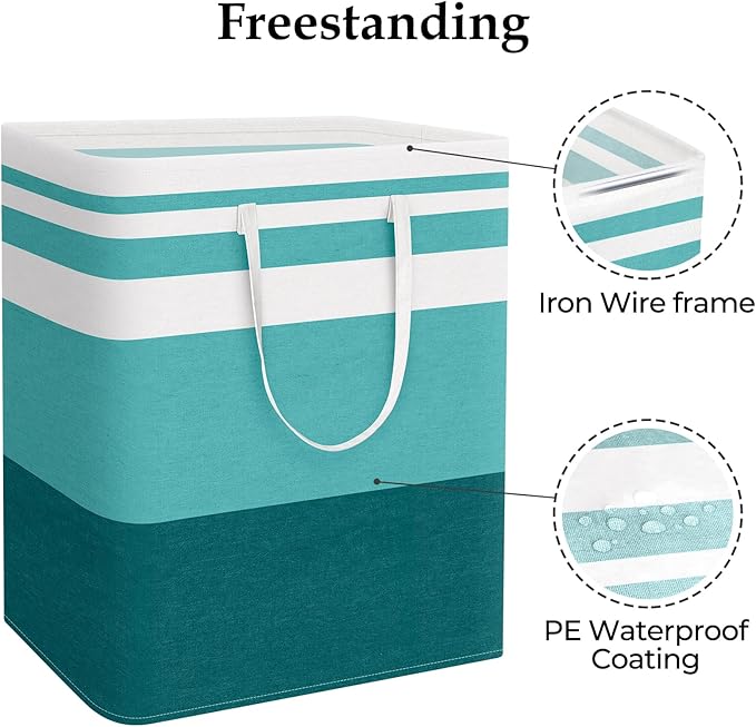 StorageRight Large Collapsible Laundry Basket Hamper