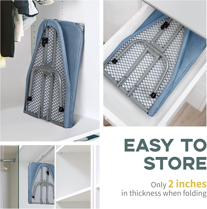 Table Top Ironing Board, RAINHOL Small Folding Iron Board Portable