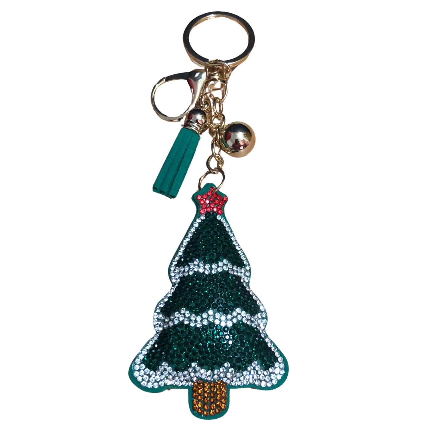 Popfizzy Bling Christmas Tree Keychain - Christmas Gifts for Women & Girls, Stocking Stuffers, Party Favors