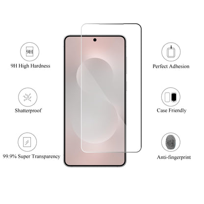 Ailun Screen Protector for Galaxy S22+/S22 Plus 5G 6.6 Inch Display 3Pack + 3Pack Camera Lens Tempered Glass Fingerprint Unlock 0.25mm Clear Anti-Scratch Case Friendly [Not For S22 Ultra]