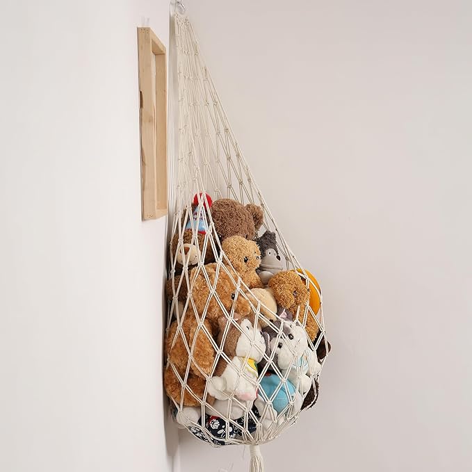 Stuffed Animal Storage Organizers Corner Hanging Ne 60" L Stuffy Animal Hammock