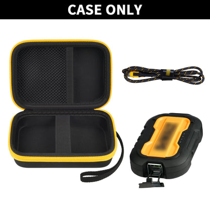 PAIYULE Case Compatible with DeWALT Powerbank 10000MAH/for Magnetic Power Bank 5,000mAh, Battery Charger Storage Holder Organizer, Power Bank Carrying Bag with Mesh Bag Fits for USB Cable (Box Only)