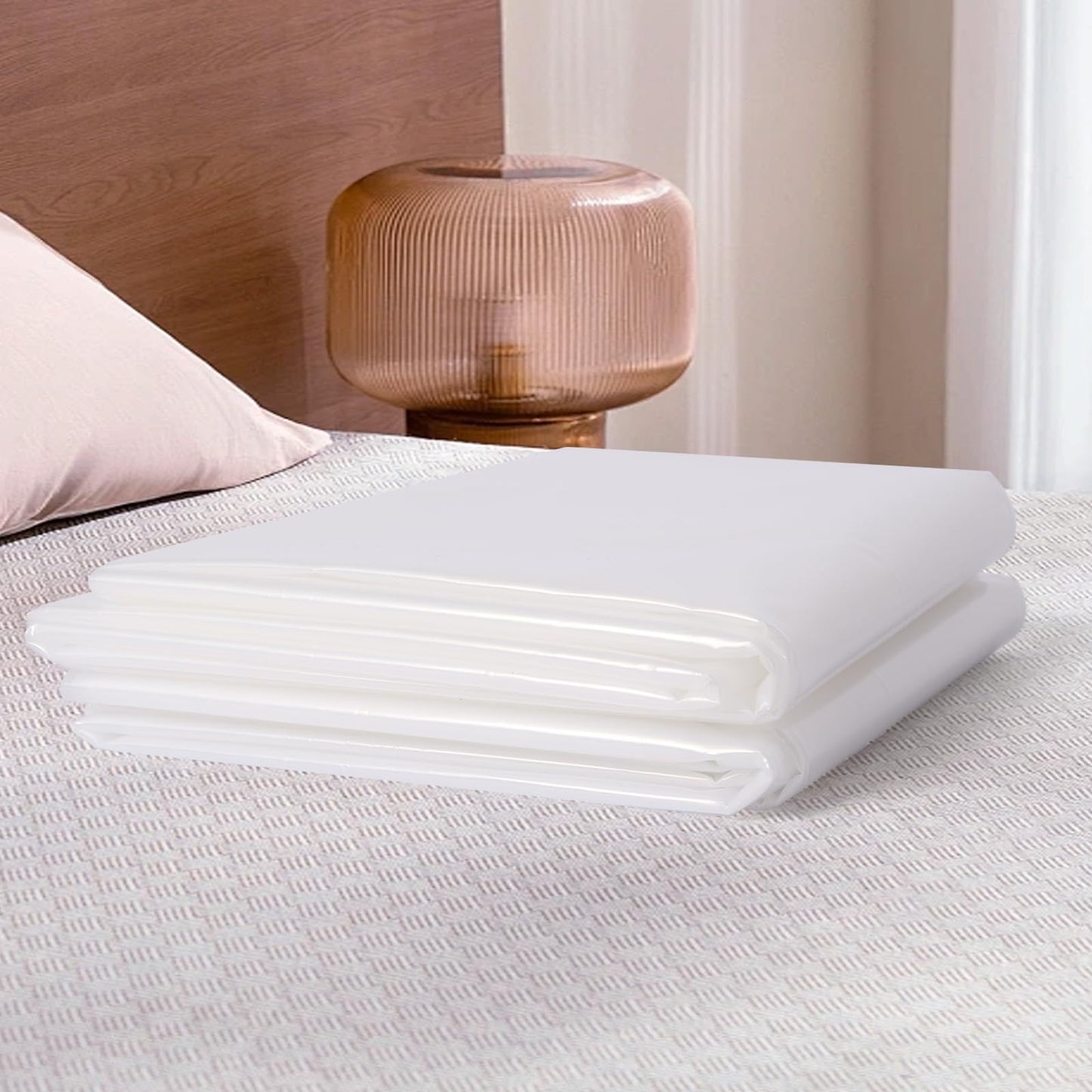 PROWEE 2 PK Twin XL/Twin Mattress Bags for Moving, Waterproof Mattress Cover for Disposal and Storage