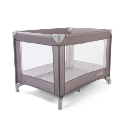 Red Kite Sleeptight Travel Cot - Grey