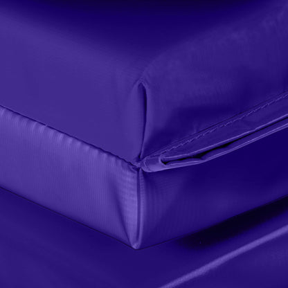 We Sell Mats - 4 ft x 8 ft x 2 in Personal Fitness & Exercise Mat for Home Workout - Lightweight and Folds for Carrying – All Purpose Home Gym Mat – Thick Mat for Yoga, Pilates, Stretches, and Floor Exercises