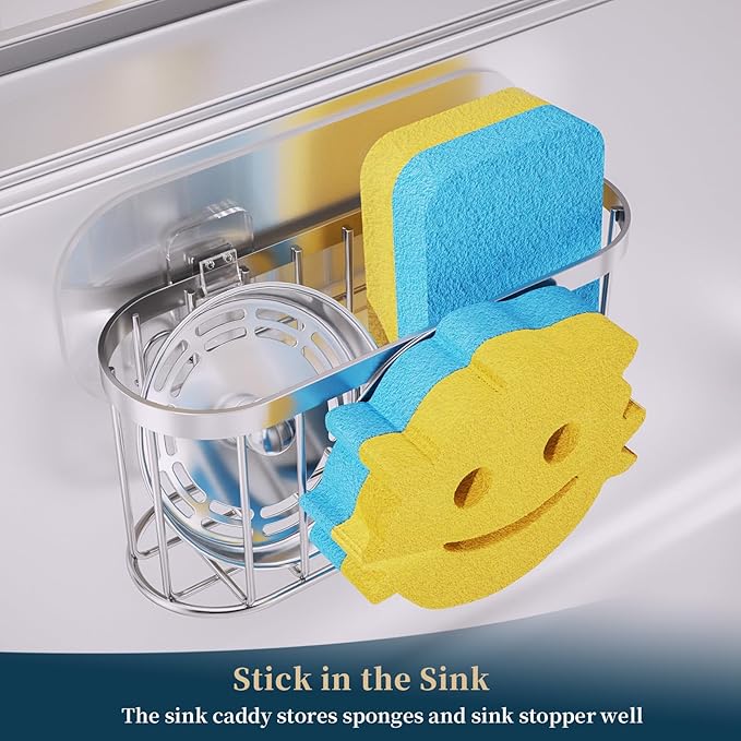 Consumest Sponge Holder Smiley Face