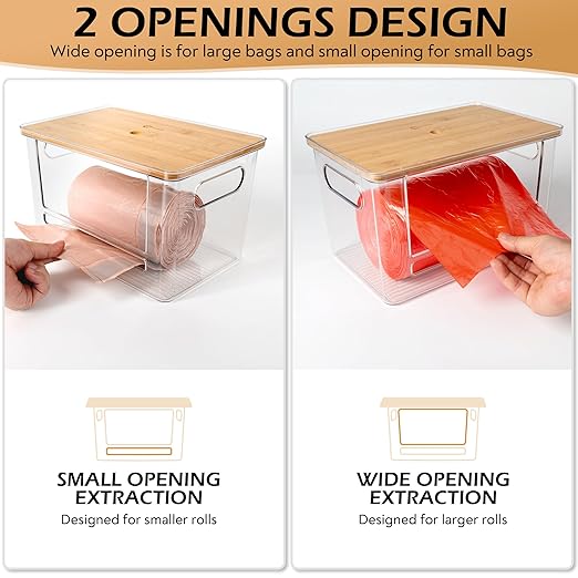 Stackable Trash Bag Dispenser