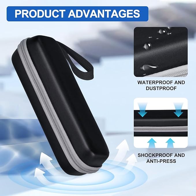 Toothbrush Travel Case for Oral-B/Oral-B Pro 1000 1500 5000 7000 7500 6000