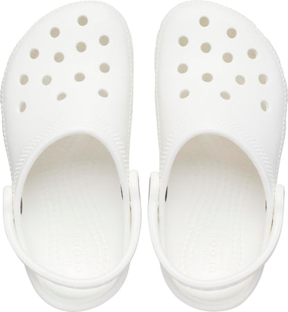 Crocs Unisex Kids Classic Clog T Clog, White, 8 UK Child